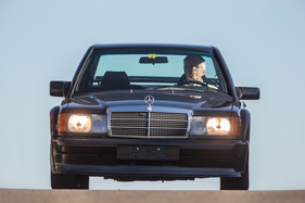 Mercedes-Benz 190 E 2.5-16 Evo 1 (1989) - fehlt nur noch der Helm