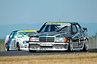 Mercedes Benz 190 E 2.5-16 Evolution (1990) - Kurt Thiim beim Flugplatzrennen Mainz-Finthen am 20. Mai 1990