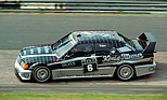 Mercedes Benz 190 E 2.5-16 Evolution (1990) - Kurt Thiim beim Grossen Preis für Tourenwagen auf dem Nürburging (Nordschleife) am 3. September 1990