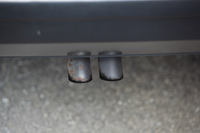 Mercedes-Benz 190 E 2.6 (1987) - Erkennungszeichen - zwei Auspuffenden