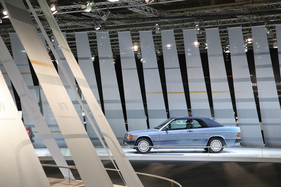 Mercedes-Benz 190 E 2.6 Cabriolet (1990) - Prototyp auf dem Mercedes-Stand - Techno Classica 2016