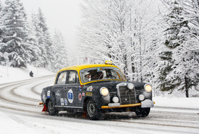 Mercedes-Benz 190 Rallye (1958) - am Winter-RAID 2015