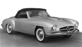 Mercedes-Benz 190 SL (1954) - noch nicht in seiner endgültigen Form - der Touren-Sportwagen