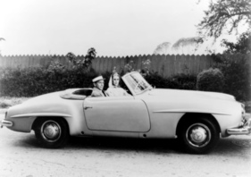 Mercedes-Benz 190 SL (1955) - Grace Kelly und Frank Sinatra im Film "High Society"
