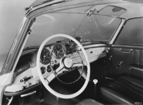 Mercedes-Benz 190 SL (1955) - Lenkrad und Amaturenbrett