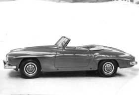 Mercedes-Benz 190 SL (1955) - Neuheit in Genf - sportliche Sachlichkeit aus Stuttgart - Genfer Automobilsalon 1955