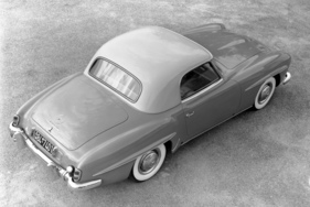 Mercedes-Benz 190 SL (1955) - als Coupé auch ohne Faltdach lieferbar