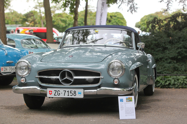 Mercedes-Benz 190 SL (1955) - beim Zürich Classic Car Award 2021