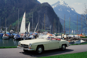 Mercedes Benz 190 SL (1956) - Bild vor vielen Jahren enstanden
