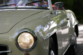 Mercedes Benz 190 SL (1956) - Elemente, die wir vom 300 SL kennen