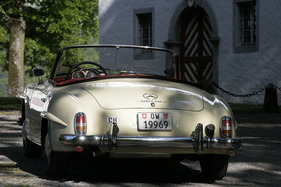Mercedes Benz 190 SL (1956) - Tankverschluss gut sichtbar