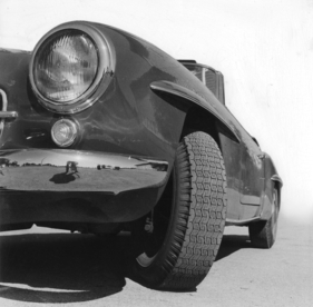 Mercedes-Benz 190 SL (1956) - Überdachter Raudausschnitt