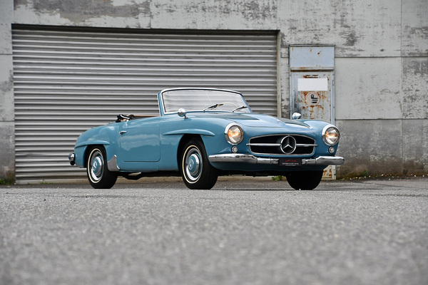 Mercedes-Benz 190 SL (1956) - als Lot 08 an der Swiss Classic World Versteigerung der Oldtimer Galerie am 1. Juni 2024