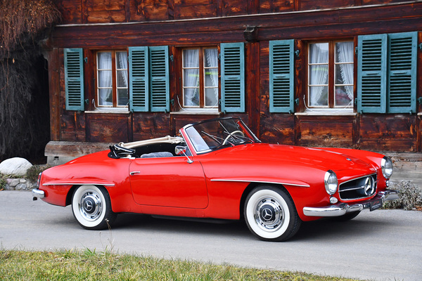 Mercedes-Benz 190 SL (1956) - als Lot 49 an der Versteigerung der Oldtimer Galerie in Toffen am 28. März 2020