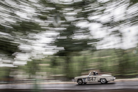 Mercedes-Benz 190 SL (1956) - an der Mille Miglia 2016