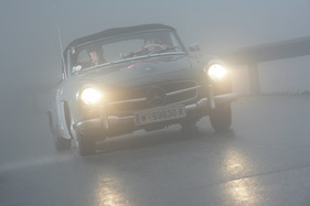 Mercedes Benz 190 SL (1956) - bei der Ennstal Rallye