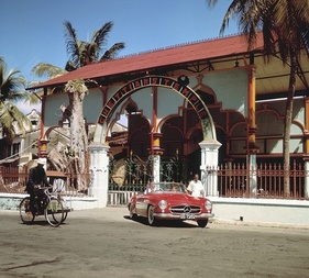 Mercedes-Benz 190 SL (1956) - gerne in exotischen Locations fotografiert