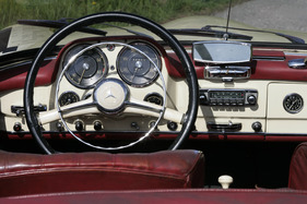 Mercedes Benz 190 SL (1956) - komplette Instrumentierung