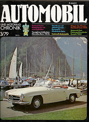 Mercedes Benz 190 SL (1956) - und zierte so eine Oldtimerzeitschrift vor vielen Jahren