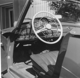 Mercedes-Benz 190 SL (1957) - Lenkrad und Amaturenbrett