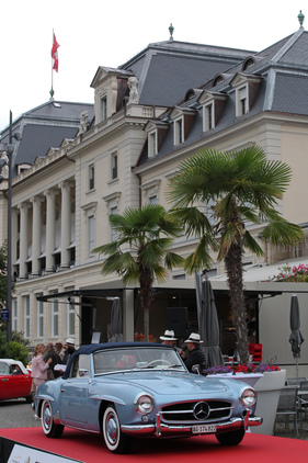 Mercedes-Benz 190 SL (1957) - am Concours d'Excellence Luzern am 17. September 2016