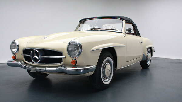 Image: Mercedes-Benz 190 SL (1957) - offered on August 24, 2024 at the first auction of Emil Frey Classic Auctions