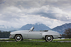 Mercedes-Benz 190 SL (1957) - so trat er auch bei "High Society auf", allerdings vier Jahre früher