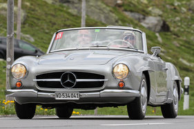 Mercedes-Benz 190 SL (1958) - Flüelapass - Passione Caracciola 2017