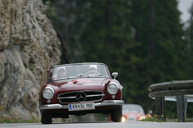 Mercedes-Benz 190 SL (1958) - an der Ennstal-Classic 2012 - Stoderzinken Bergprüfung