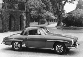Mercedes-Benz 190 SL (1958) - das Werk nannte diese Ausführung 190 SL Coupé