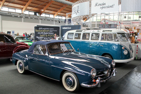 Mercedes-Benz 190 SL (1958) - für deutlich über 100'000 Euro angeboten - Motorworld Classics Bodensee 2019