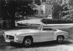 Mercedes-Benz 190 SL (1958) - offen am schönsten, die Bezeichnung Roadster war allerdings nicht adäquat