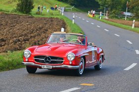 Mercedes Benz 190 SL (1959) - am Gempen Memorial 2014
