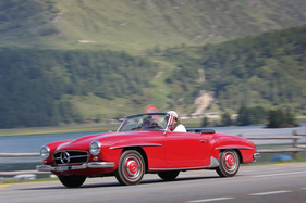 Mercedes-Benz 190 SL (1959) - nach dem Maloyapass - Passione Caracciola 2017