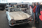 Mercedes-Benz 190 SL (1959) - vielbewundert, bei Arthur Bechtel (Retro Classics Bavaria 2017 in Nürnberg)