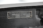 Mercedes-Benz 190 SL (1960) - Chassis-Plakette