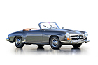 Bild: Mercedes-Benz 190 SL (1960) - als Lot 105 angeboten an der RM/Sotheby's "The Carrera Collection" Versteigerung in Langenthal am 7. Juli 2023