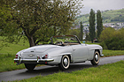Mercedes-Benz 190 SL (1960) - das Dach verschwindet komplett in der Karosserie