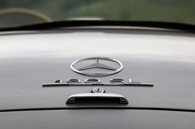 Mercedes-Benz 190 SL (1960) - der Muschelgriff am Kofferraum kam im August 1960