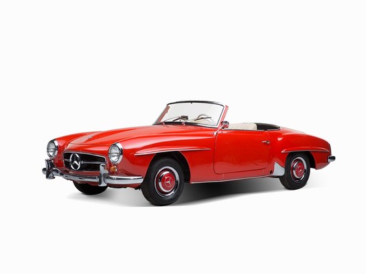 Bild: Mercedes-Benz 190 SL (1961) - als Lot 06 an der Versteigerung 177 von auctionata am 27. Februar 2015