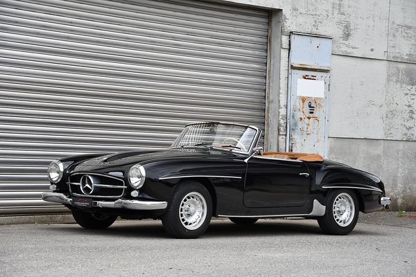 Mercedes-Benz 190 SL (1961) - als Lot 37 angeboten an der Versteigerung der Oldtimer Galerie an der Swiss Classic World Luzern am 28. Mai 2022