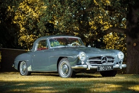 Mercedes-Benz 190 SL (1961) - als Lot 621 angeboten anlässlich des Iconic Auctioneers "Silverstone Festival Classic Sale" am 25./26. August 2023
