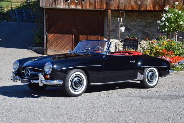 Mercedes-Benz 190 SL (1961) - als Lot 86 an der Versteigerung der Oldtimer Galerie Toffen am 20. Oktoberl 2018