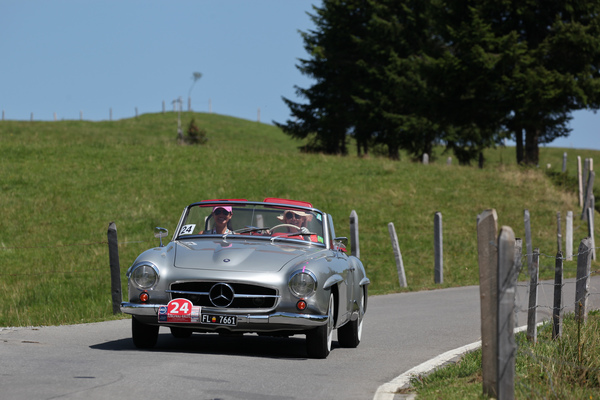 Mercedes-Benz 190 SL (1961) - an der OCC Jungfrau Rallye 2017