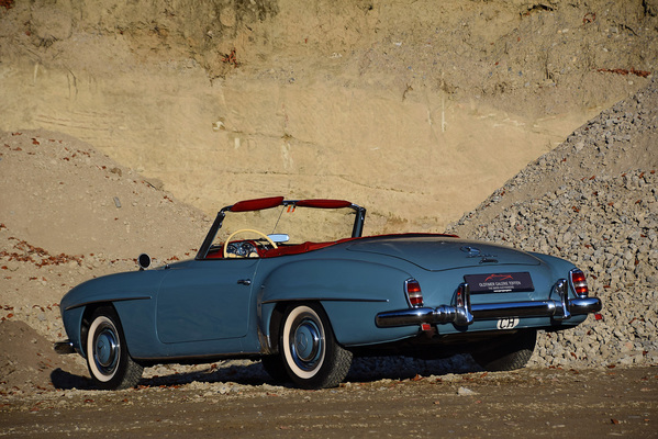 Mercedes-Benz 190 SL (1961) - gemeldet als Lot 114 an der Versteigerung der Oldtimer Galerie in Gstaad am 29. Dezember 2018