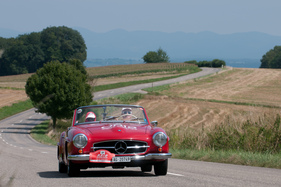 Mercedes-Benz 190 SL (1962) – RAID Suisse-Paris 2013