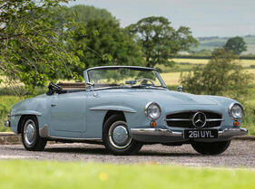 Mercedes-Benz 190 SL (1962) - als Lot 237 an der Bonhams Goodwood Festival of Speed Versteigerung 2024