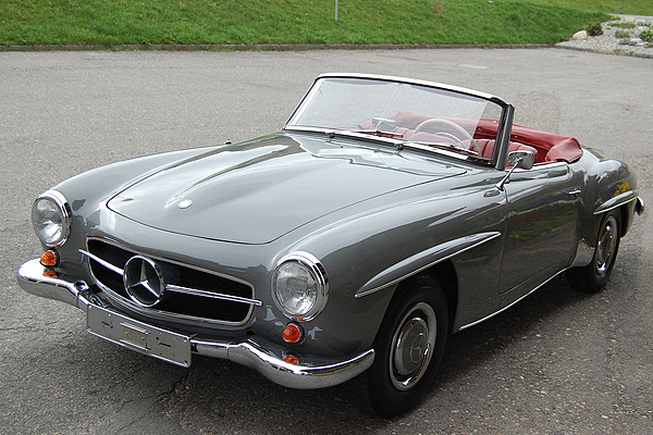 Mercedes-Benz 190 SL (1962) - angeboten an der Auktion der Oldtimer Galerie in Toffen vom 28. April 2012