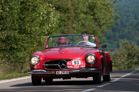 Mercedes-Benz 190 SL (1967) - at the RAID Suisse-Paris 2015