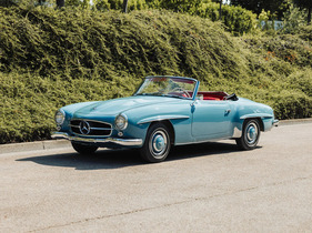 Mercedes-Benz 190 SL Convertible (1961) - offered as lot 195 at the Bonhams Zoute auction on October 8, 2023